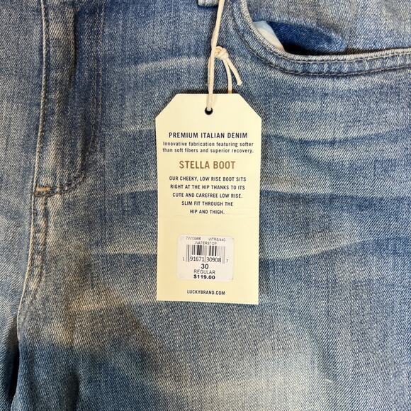 Lucky Brand Women's Waterstop Stella Boot Jeans Size 10/30A Regular NWT - Picture 3 of 7
